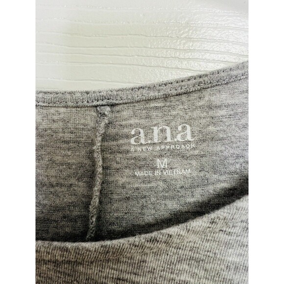 Lot of 2 ANA All In Motion S/S Shirt Black Grey Sz M Casual Athleisure - Picture 9 of 12